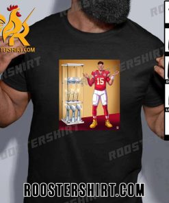 Patrick Mahomes Trophy Super Bowl LVIII 2024 T-Shirt