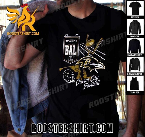 Premium Baltimore Ravens Split Zone Unisex T-Shirt