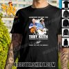 Premium Legends Never Die Toby Keith 1961-2024 Thank You For The Memories Signatures Unisex T-Shirt