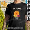 Premium Official 40 Years 1984-2024 Dragon Ball Daima Thank You For The Memories Signatures Unisex T-Shirt