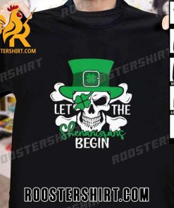 Premium Skull Let The Shenanigans Begin – St Patrick’s Day Unisex T-Shirt