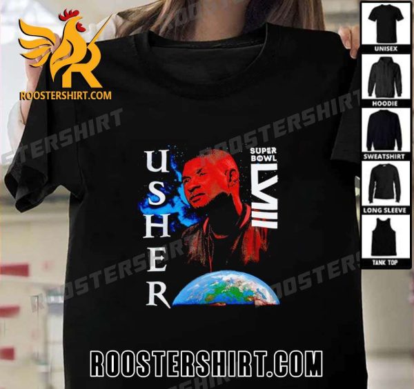 Premium Usher Super Bowl LVIII World Unisex T-Shirt