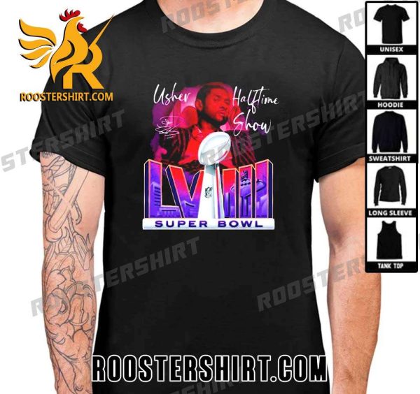 Premium usher Halftime Show Super Bowl LVIII Fan Unisex T-Shirt