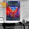 Quality Announce The Santana And Counting Crows Oneness Tour 2024 Poster Canvas