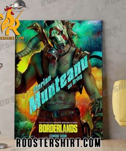 Quality Borderlands Movie Florian Munteanu As Krieg His Name Is Krieg Character Poster Canvas