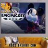 Quality Disney Game Epic Mickey Remake Brushed Will Coming To Nitendo Switch This Year Poster Canvas