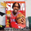 Quality Philadelphia 76ers Sixers Star Point Guard Tyrese Maxey On The Cover Of SLAM 248 30th Anniversary Takeover Poster Canvas