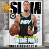 Quality SLAM All-Star Editon Vol 4 Tyrese Haliburton Vintage Point Idiana Pacers Poster Canvas