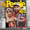 Quality Taylor Swift 13 And Travis Kelce Grace The Cover Of People Magazine After Super Bowl LVIII Champions Poster Canvas