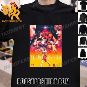 Quality Taylor Swift And Travis Kelce The Chiefs Era Tour Super Bowl T-Shirt