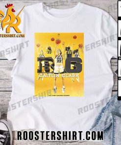 Quality The Big Ten’s All-Time Leading Scorer Caitlin Clark Number 22 x Big Ten Women’s Basketball GO Hawkeyes T-Shirt