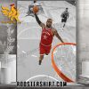 Quality The Iconic Dunk Moment Of The King Lebron James In NBA All-Star 2024 Poster Canvas