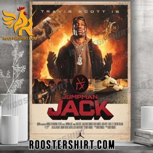 Quality Travis Scott Is Jumpman Jack Nike Jordan Poster Canvas