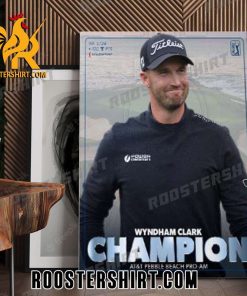Quality Wyndham Clark Is 2024 AT&T Pebble Beach Pro-Am Poster Canvas