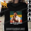 RIP Carl Weathers 1948-2024 T-Shirt With Retro Sunset