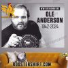 RIP Ole Anderson WWE 1942-2024 Thank You For The Memories Poster Canvas