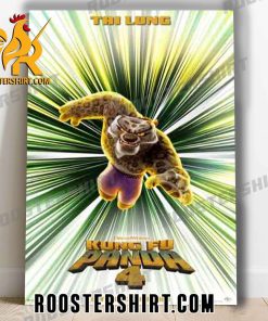 Tai Lung In Kung Fu Panda 4 Movie Poster Canvas