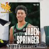 Welcome To Boston Celtics Jaden Springer Poster Canvas