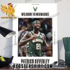 Welcome to Milwaukee Bucks Patrick Beverley Poster Canvas