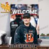 Welcome to Nashville Colt Anderson Poster Canvas