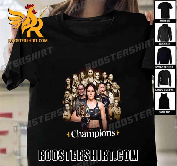 16 Women Have Held UFC Gold Since The First Women’s Title Fight In 2013 To 2024 T-Shirt