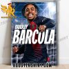 Bradley Barcola Remains The Star Boy Poster Canvas