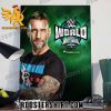 CM Punk Will Appear At WWE World 2024 Poster Canvas