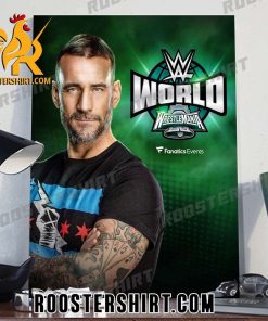 CM Punk Will Appear At WWE World 2024 Poster Canvas