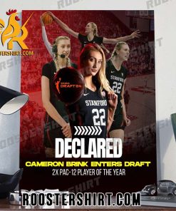 Cameron Brink will enter the 2024 WNBA draft Poster Canvas