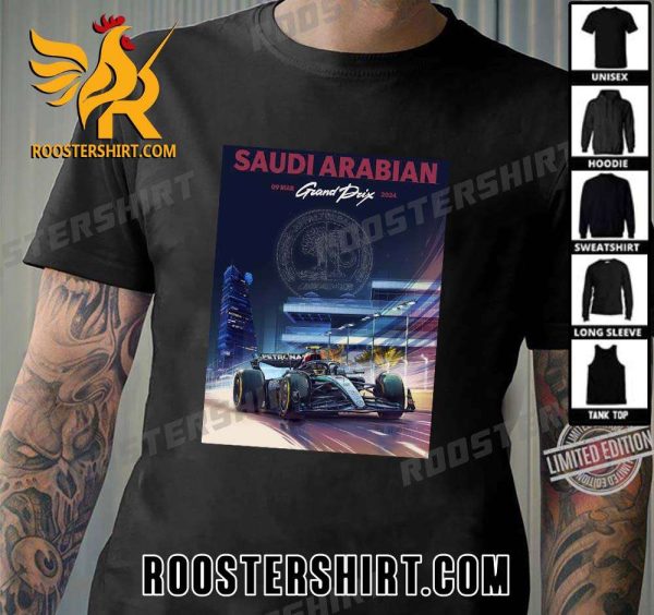 Coming Soon Mercedes-AMG PETRONAS F1 Team Saudi Arabian GP 2024 T-Shirt