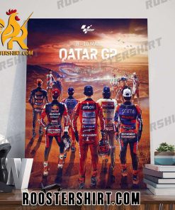 Coming Soon MotoGP Quatar GP 2024 Poster Canvas