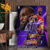 Congrats LeBron James Scoring King Surpasses 40k Career Points Poster Canvas