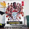 Congratulations Arizona Athletics Champs 2024 Pac-12 Conference Champions Poster Canvas
