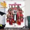 Congratulations Ohio State Buckeyes Women’s Basketball Big 2024 Regular Season Champions Poster Canvas