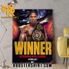 Congratulations Raymond Ford Is A World Champion 2024 Poster Canvas