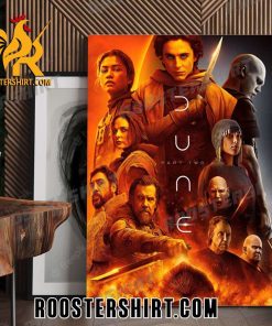 Dune Part Two is eyeing a $170M global debut at the box office Poster Canvas