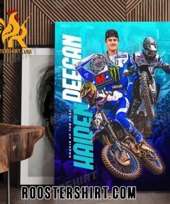 Haiden Deegan Rookie Of The Year Poster Canvas