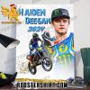 Haiden Deegan Winner Supercross Live 2024 Poster Canvas