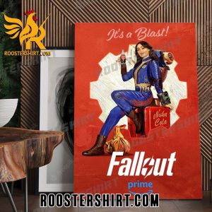 Its A Blast Nuka Cola Fallout Poster Canvas