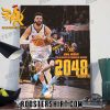 Jamal Murray 7th In Assists In Franchise History 2048 Assists NBA Poster Canvas