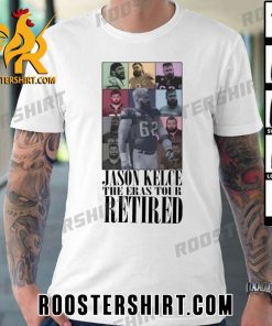 Jason Kelce Retirement X Jason Kelce The Eras Tour T-Shirt