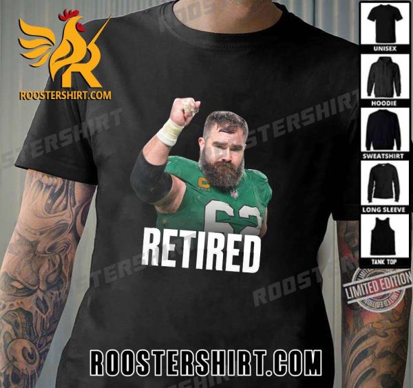 Jason Kelce is retiring from the NFL After 13 Seasons T-Shirt