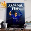 Josh Donaldson retirement after 13 seasons MLB Poster Canvas