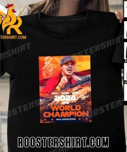Max Verstappen 2024 F1 World Champion Bahrain GP T-Shirt