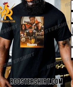 Minkah Fitzpatrick And Joey Porter Jr And TJ Watt And Patrick Queen Pittsburgh Steelers 2024 T-Shirt