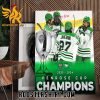 North Dakota Hockey Champs 2024 Penrose Cup Champions Poster Canvas