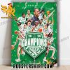 North Texas Mean Green women’s basketball conference champions 2024 Poster Canvas
