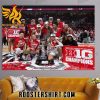 Quality 2023-24 Regular Season Big Ten Champions Are Ohio State Buckeyes Womens Basketball Poster Canvas