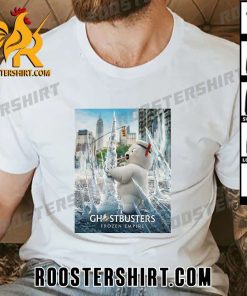Quality Big Freeze In Ghostbusters Frozen Empire Movie T-Shirt