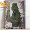 Quality Congratulations Godzilla Minus One Winner 2024 Oscars Vintage Poster Canvas